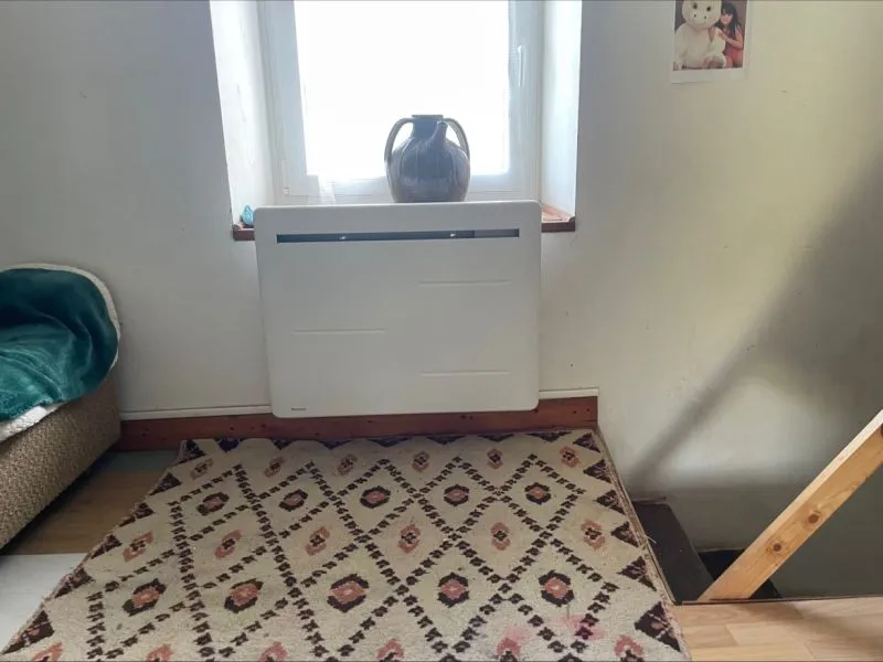 Radiateur neuf dans le séjour